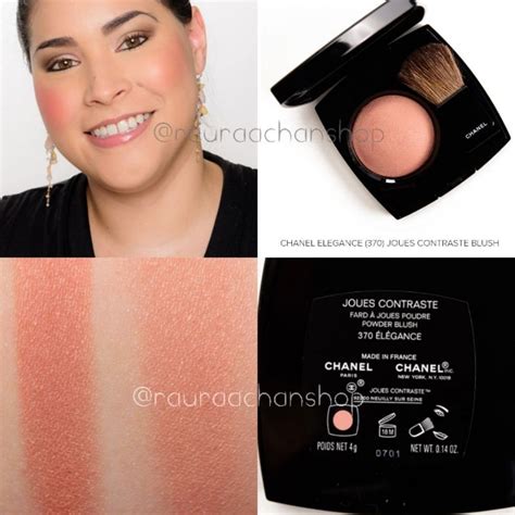 chanel blush elegance 370|JOUES CONTRASTE Powder blush 370 .